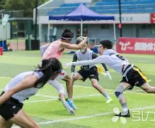 橄榄球夜战：蓬莱银狐队强势横扫荆楚猎隼队，速度优势明显细节处理更胜一筹(新西兰橄榄球赛程)
